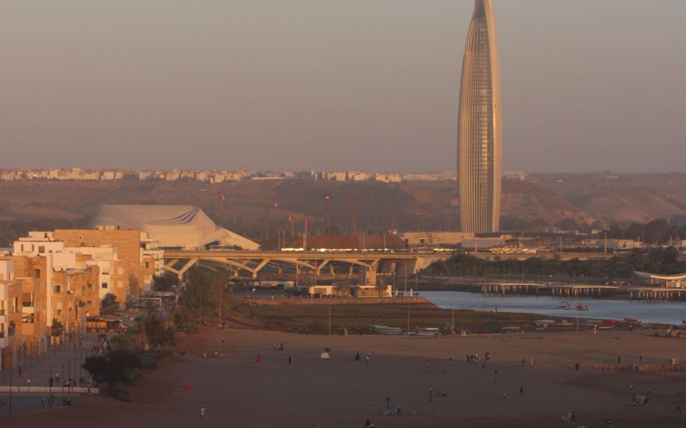 La tour Mohammed VI à Rabat, où NANOCOMPTA est conçu et développé.